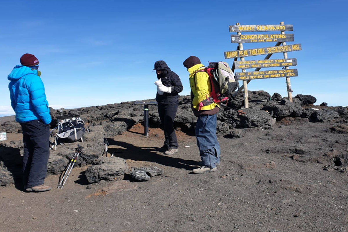 7 days Machame route in Tanzania