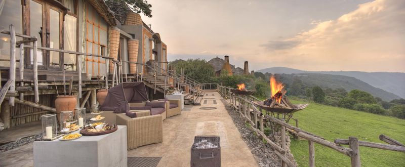 And beyond Ngorongoro Crater Lodge
